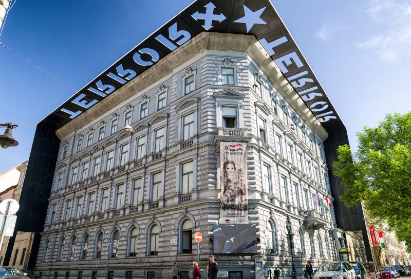 House of Terror in Budapest, Hungary Editorial Stock Photo Image of