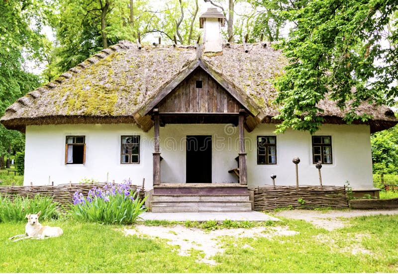 A House is in Ukrainian Style Stock Photo Image of house, weekend