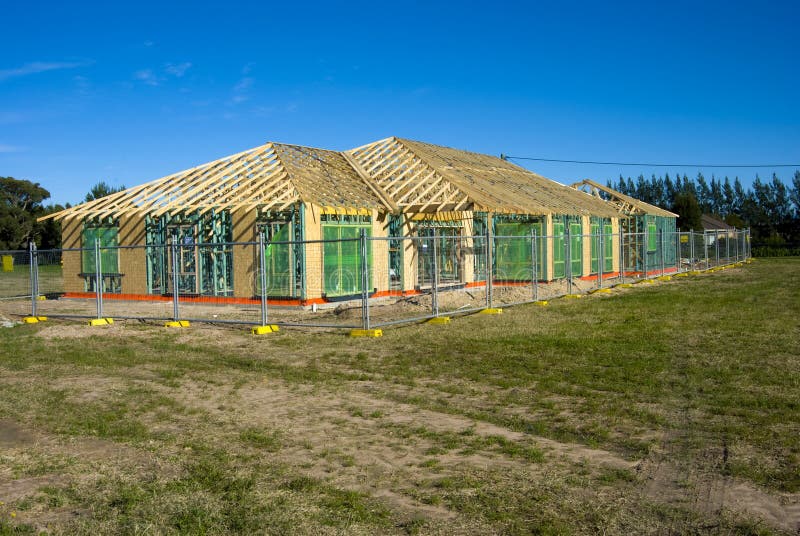 House Under Construction royalty free stock image