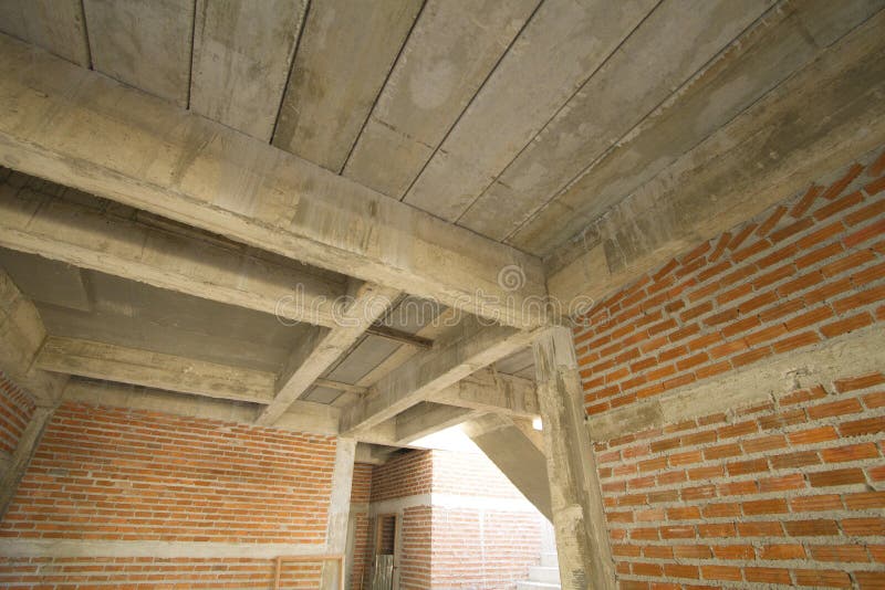 House under construction royalty free stock image