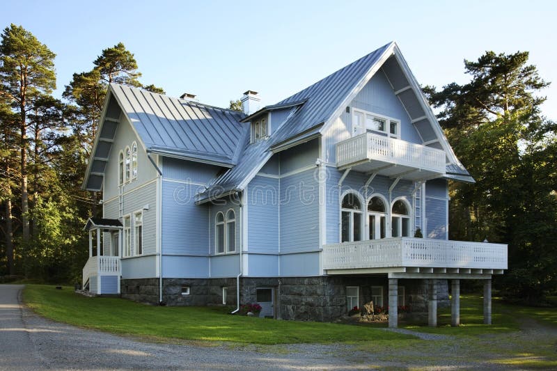 House in Vaasa Town. Finland Stock Image Image of suomi, home 63699979