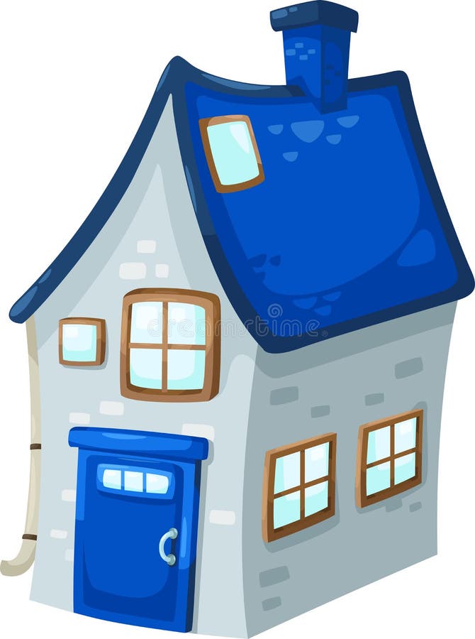 House vector stock vector. Illustration of block, proprietary - 25207564