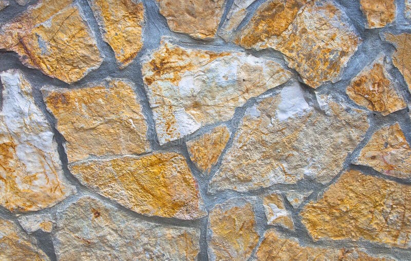 House wall made of stones