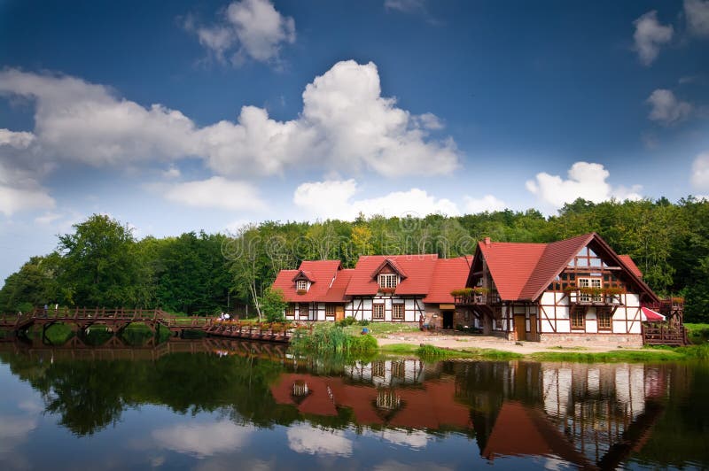 House on water