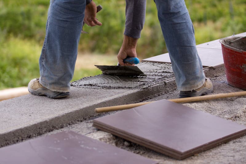 House worker stock photo