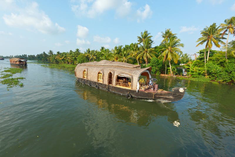 Houseboat on Kerala backwaters