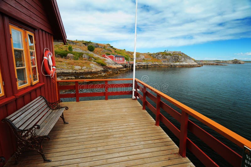 Houseboat in Norway