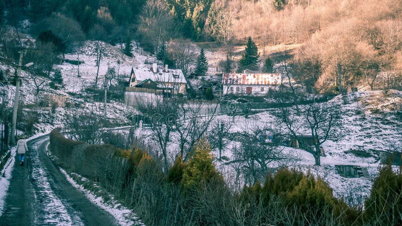 Houses in the hills, Banska Stiavnica, Slovakia