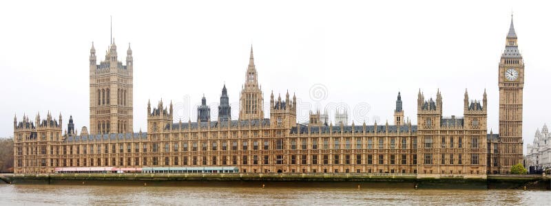 Panorámico de casas de el gran en londres, reino unido.