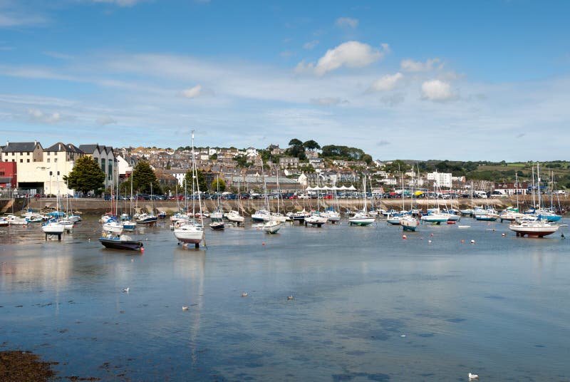 Houses in the Penzance in Cornwall Stock Photo Image of wall