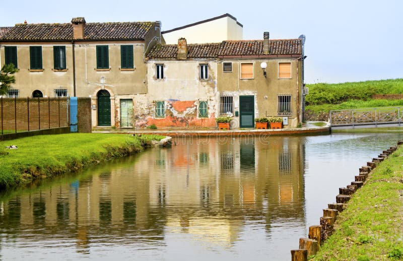 Houses on the river