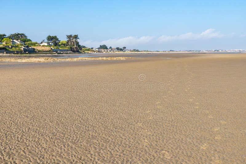 Houses and Sand in Burrow Beach Stock Image Image of dublin, beach
