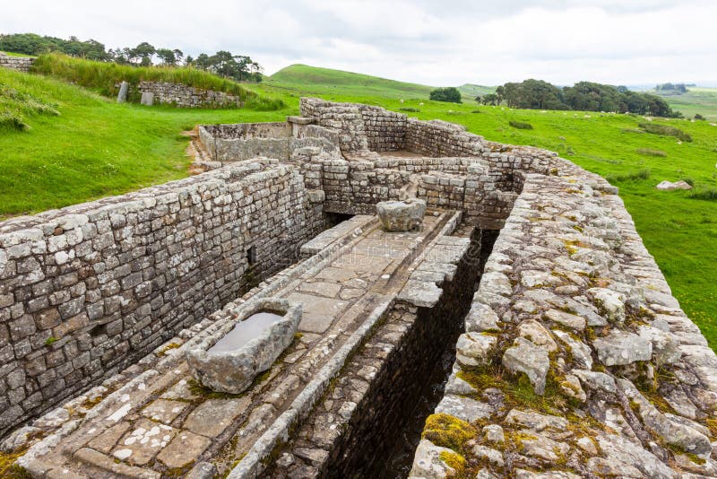 Download Housesteads Roman Fort editorial stock photo. Image of britain - 106936563