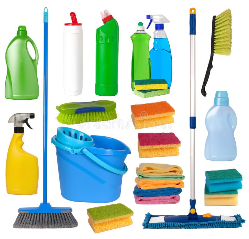 Housework equipment stock photo. Image of collection 25117226