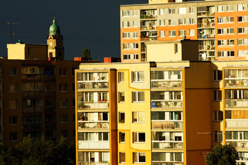 Housing development stock image. Image of bohemia, estate 57352107