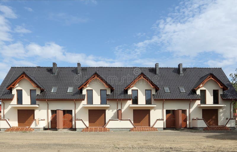 Housing in Europe stock image. Image of property, district 26951199