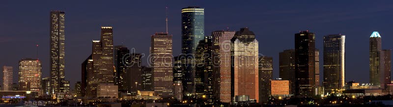 Houston del centro fotografie stock libere da diritti Houston del centro fotografie stock libere da diritti