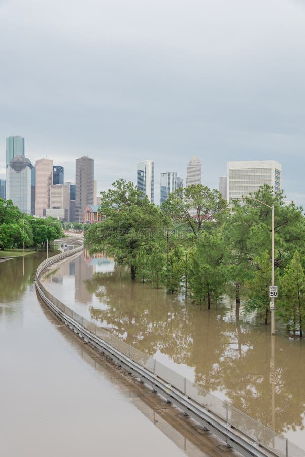 Houston Downtown Flood