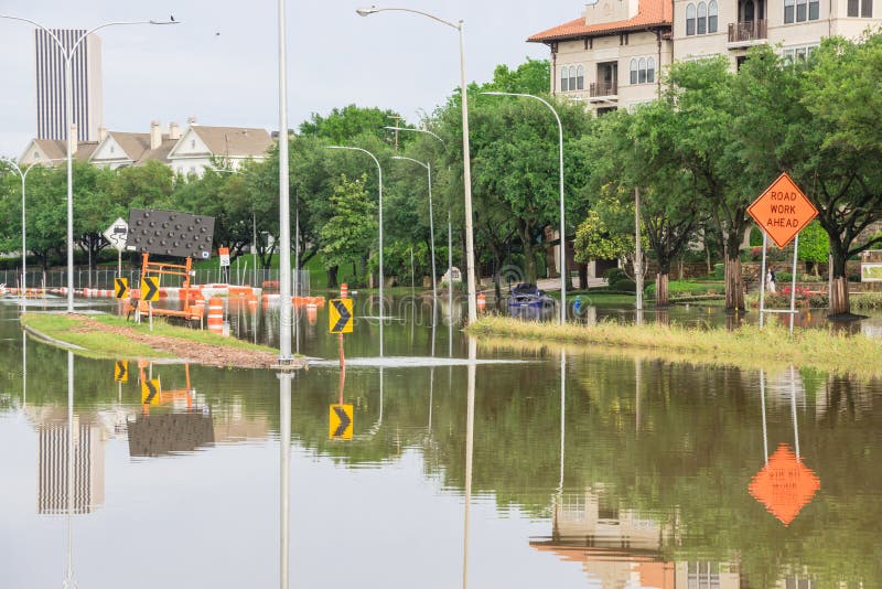 Houston Downtown Flood