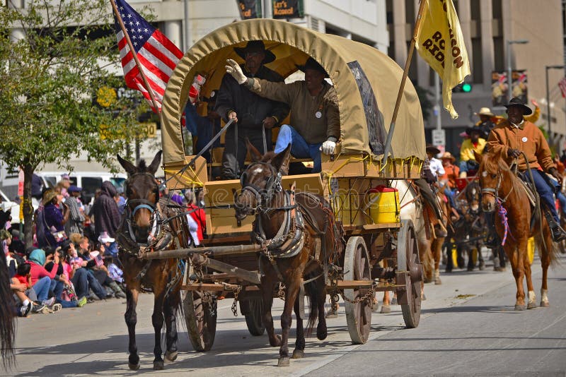 Every February since 1938 the nationâ€™s fourth largest city is transformed from a bustling metropolis to a down-home celebration of Western heritage. Decorative floats intermingle with thousands of men and women on horseback to fill the streets with hoof beats and marching bands. Enthusiastic Houstonians join out-of-town spectators to line the streets and sidewalks to be involved in one of Houstonâ€™s most popular celebrations!. Every February since 1938 the nationâ€™s fourth largest city is transformed from a bustling metropolis to a down-home celebration of Western heritage. Decorative floats intermingle with thousands of men and women on horseback to fill the streets with hoof beats and marching bands. Enthusiastic Houstonians join out-of-town spectators to line the streets and sidewalks to be involved in one of Houstonâ€™s most popular celebrations!