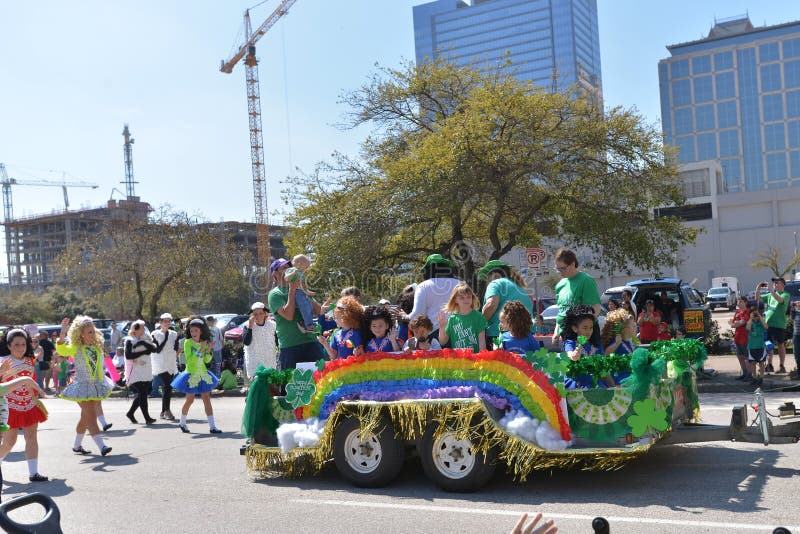 Houston St. Patrick S Parade Editorial Stock Image Image of texas