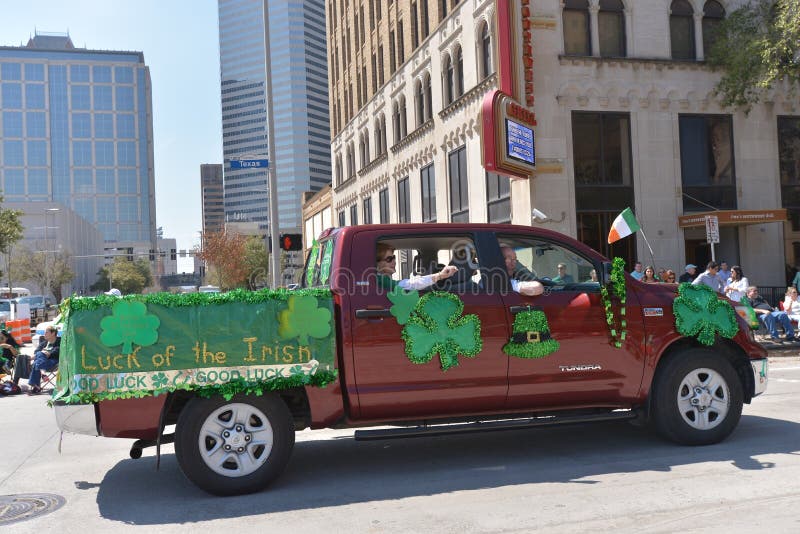 Houston St. Patrick S Parade Editorial Stock Photo Image of irish