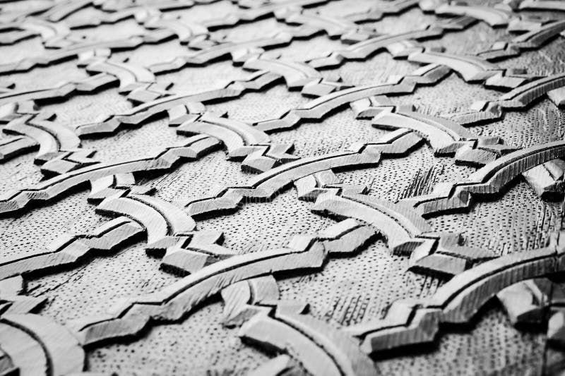 Houten Islamitische gravure royalty-vrije stock afbeelding Houten Islamitische gravure royalty-vrije stock afbeelding
