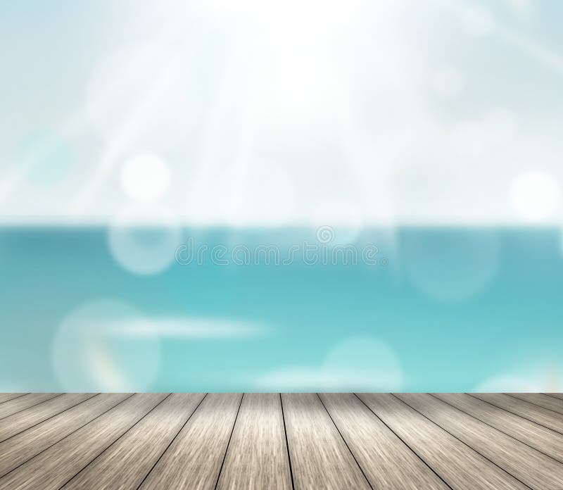 Houten ontwerpachtergrond stock illustratie