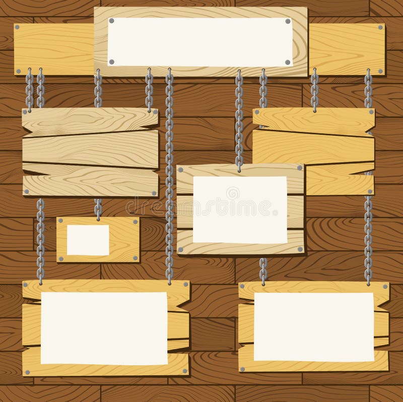 Houten tekenraad royalty-vrije illustratie Houten tekenraad royalty-vrije illustratie
