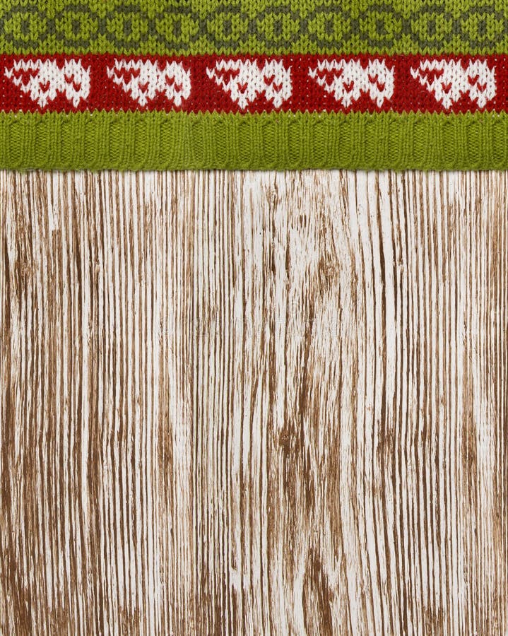 Houten Textuur Gebreide Sweater, Naadloze Achtergrond, de Houten Winter