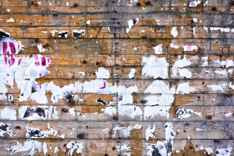 Wood dirty board and broken paper background. Wood dirty board and broken paper background