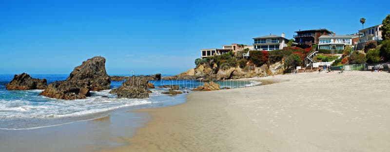 Houtinham, Laguna Beach, Californië stock fotografie Houtinham, Laguna Beach, Californië stock fotografie