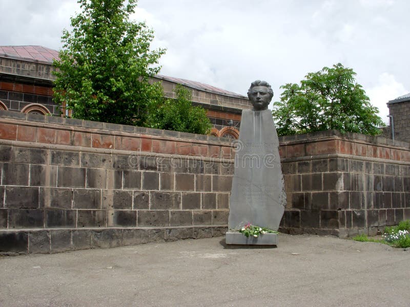 Hovhannes Shiraz Museum, Gymri, Armenië stock fotografie Hovhannes Shiraz Museum, Gymri, Armenië stock fotografie
