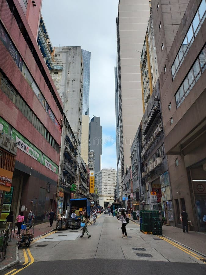 How Ming Street at Kwun Tong Kowloon Hong Kong Editorial Stock Image ...