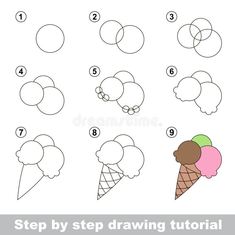 How To Draw A Toy House Stock Vector Illustration Of Educational How To Draw A Toy House Stock Vector Illustration Of Educational