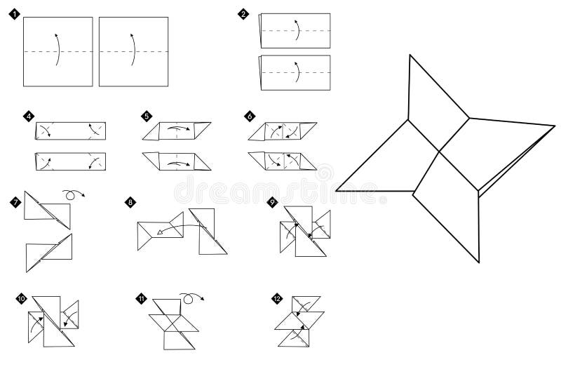 Origami Star Instructions - Tavin's Origami