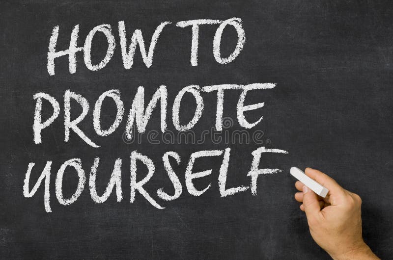 How to promote yourself royalty free stock photos How to promote yourself royalty free stock photos