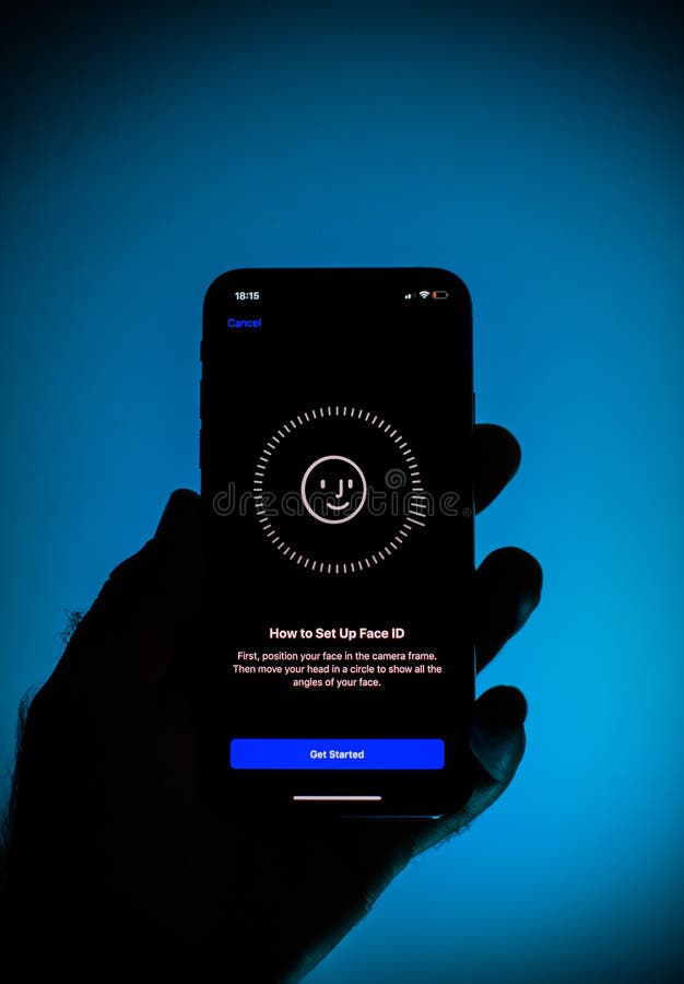 How to set up FaceId on new Apple iphone Xs smartphone
