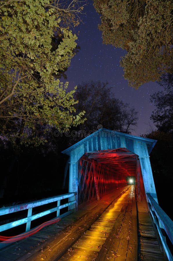 Bridge Light Painted