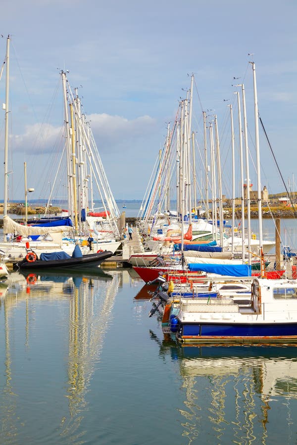 Howth harbour stock image. Image of eire, dock, daytime 20529803