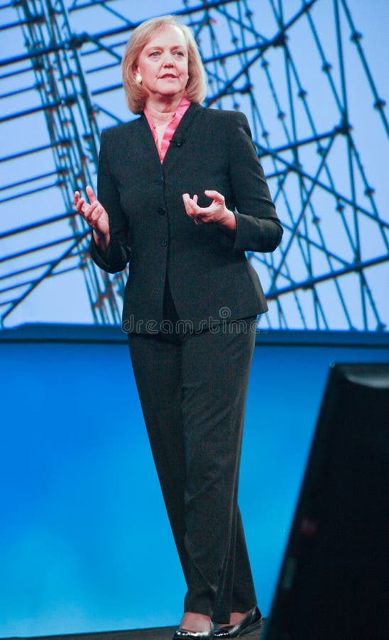 HP President and CEO Meg Whitman Editorial Image Image of shirt