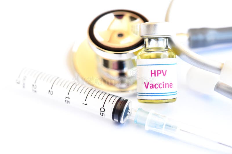 HPV-Impfstoff lizenzfreies stockbild HPV-Impfstoff lizenzfreies stockbild