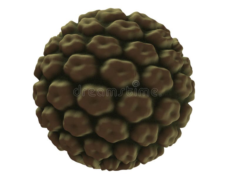 Hpv virus stock illustration Hpv virus stock illustration