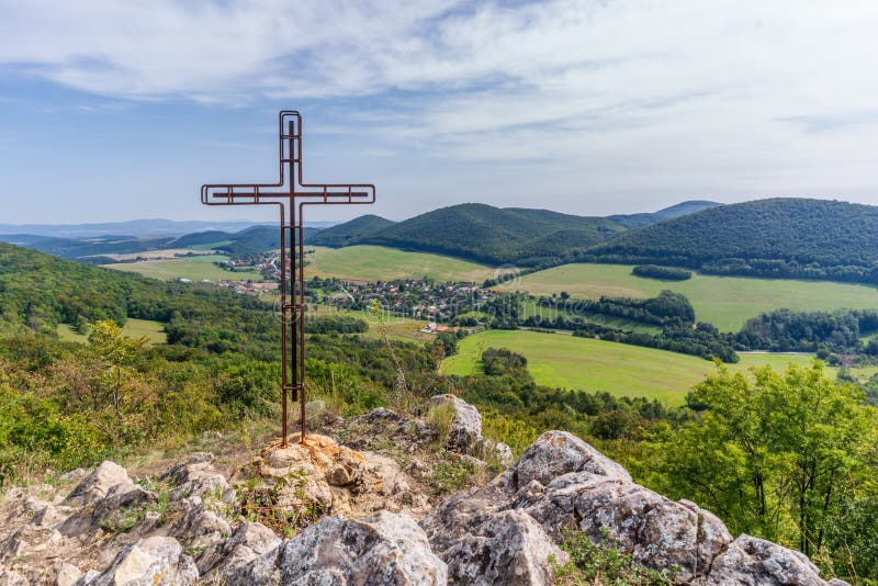 Hrombaba Lookout at Bradlo hill in Brezova pod Bradlom