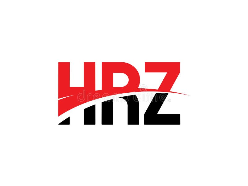 Hrz Letter Initial Logo Design Vector Illustratie Vector Illustratie