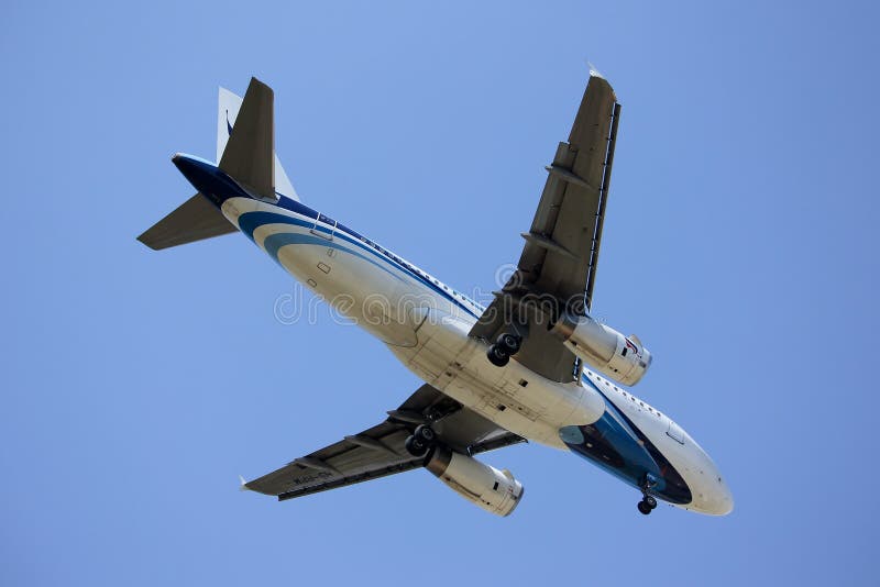 HS-PPM Airbus A319-100 von Bangkokairway lizenzfreie stockfotos HS-PPM Airbus A319-100 von Bangkokairway lizenzfreie stockfotos