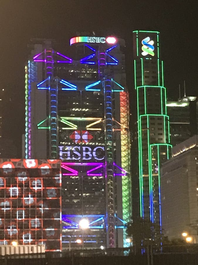 HSBC and Standard Chartered Headquarters Editorial Photo Image of