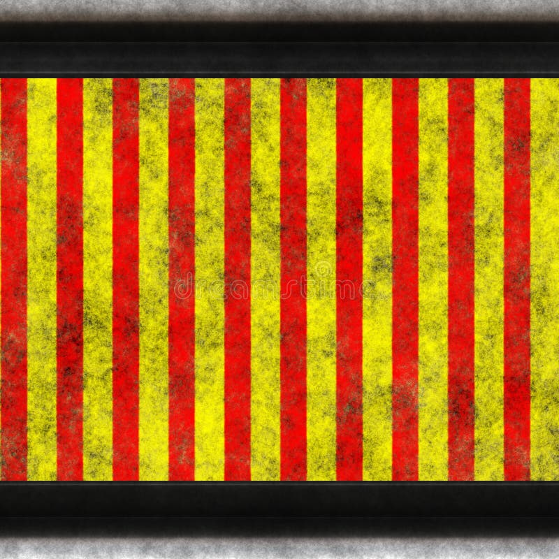 Hsl red yellow grunge hazard straight