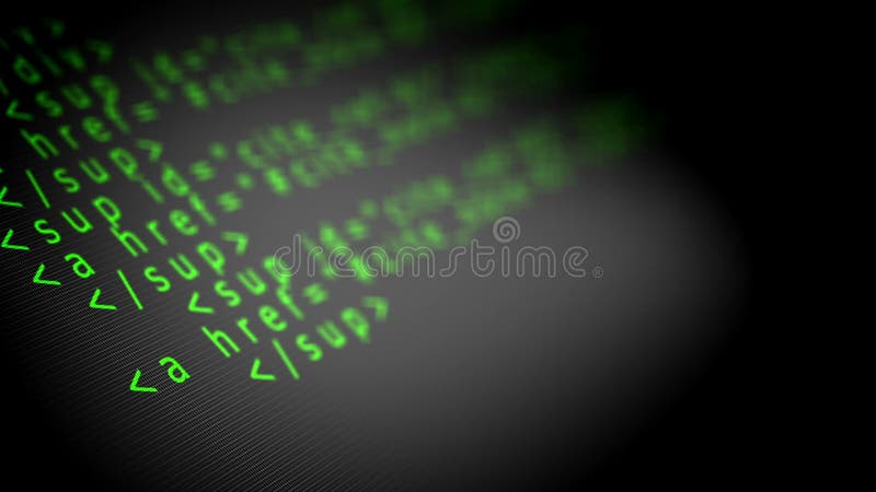 Código de programa HTML filme