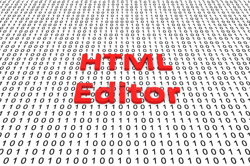 Download HTML editor stock illustration. Illustration of online ...